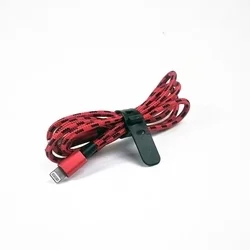 Kábelrendező - 3db fekete, szilikon kábelrendező szalag-3