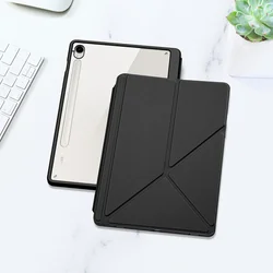 Tablettok Samsung Galaxy Tab S10 Lite 10.9 coll (SM-X400, SM-X406) - DUX DUCIS Magi fekete ütésálló tok, ceruzatartóval-9