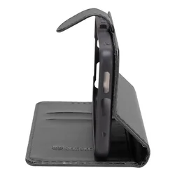 Telefontok T Phone 3 5G - Tactical Field fekete szilikon keretes könyvtok mágneses ráhajtófüllel-1