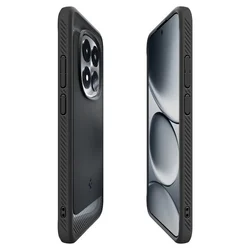 Telefontok Xiaomi Redmi Note 15 Pro 5G - SPIGEN Rugged Armor - matt fekete hátlap tok-4