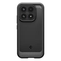 Telefontok Xiaomi 17 - SPIGEN Rugged Armor - matt fekete hátlap tok-1