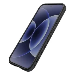 Telefontok Xiaomi 17 - SPIGEN Rugged Armor - matt fekete hátlap tok-9