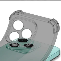 Telefontok Honor X5c Plus - Ütésálló átlátszó hátlap tok-2