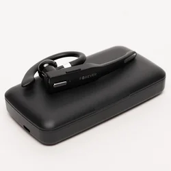 Forever BH-100 - fekete bluetooth headset, töltő tokkal-8