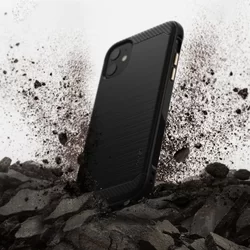 Telefontok iPhone 11 - Ringke Onyx fekete szilikon tok-6