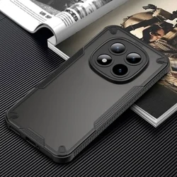 Telefontok Xiaomi Redmi Note 15 Pro+ Plus 5G - Tech-Protect RUGGED SHIELD műanyag hátlap tok, fekete szilikon kerettel-4