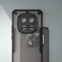 Telefontok Xiaomi Poco M8 Pro - Tech-Protect RUGGED SHIELD műanyag hátlap tok, fekete szilikon kerettel-2
