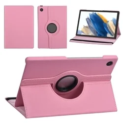 Tablettok Samsung Galaxy Tab A8 10.5 X200 / X205 - pink fordítható műbőr tablet tok-3