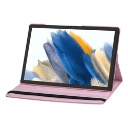 Tablettok Samsung Galaxy Tab A8 10.5 X200 / X205 - pink fordítható műbőr tablet tok-1