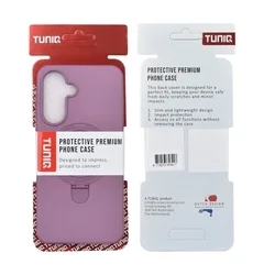 Telefontok Samsung Galaxy A36 5G -TUNIQ - MagSafe kompatibilis lila hátlap tok, kitámasztható gyűrűvel-2