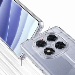 Telefontok Xiaomi Redmi Note 15 4G / LTE - átlátszó szilikon hátlap tok-2