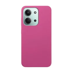 Telefontok Xiaomi Poco C85 - 2mm-es hot pink szilikon hátlap tok-1
