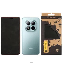 Telefontok Xiaomi Redmi Note 15 Pro 5G - Tactical Xproof - fekete szilikon keretes mágneses könyvtok-3