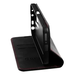 Telefontok Xiaomi Redmi Note 15 5G - Tactical Xproof - fekete szilikon keretes mágneses könyvtok-1