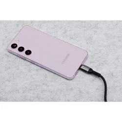 Forcell F-Energy C256 - Type-C (USB-C) / USB fekete szövetkábel, 3A / 66W-4