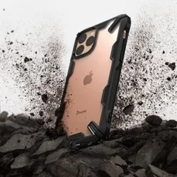 Telefontok iPhone 11 PRO - Ringke Fusion X Design fekete ütésálló tok-3