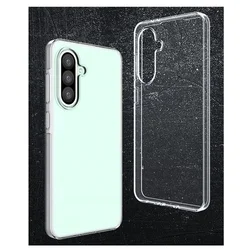 Telefontok Samsung Galaxy A37 5G - átlátszó szilikon hátlap tok-3