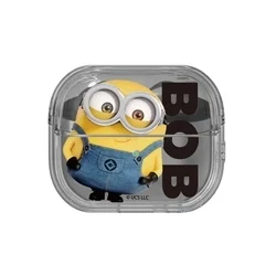 Buds tartó: Minyonok Bob - Samsung Galaxy Buds3 / 3 FE / 3 Pro átlátszó tok-1
