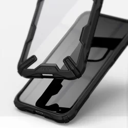 Telefontok iPhone 11 PRO MAX - Ringke Fusion X Design fekete ütésálló tok-3