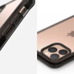 Telefontok iPhone 11 PRO - Ringke Fusion átlátszó hibrid tok fekete kerettel-1