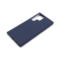 Telefontok Samsung Galaxy S26 Ultra - sötétkék szilikon hátlap tok-2