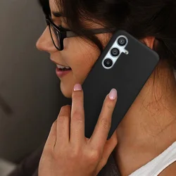 Telefontok Samsung Galaxy S26+ Plus - fekete szilikon hátlap tok-3