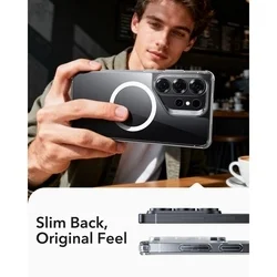 Telefontok Samsung Galaxy S26 Ultra - ESR CLASSIC HYBRID MAGSAFE átlátszó hátlap tok-7