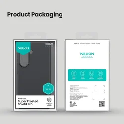 Telefontok Samsung Galaxy S26 - Nillkin Super Frosted - fekete műanyag hátlap tok-6