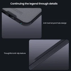 Telefontok Xiaomi Redmi Note 15 Pro 5G - Nillkin csúsztatható kameravédős áttetsző / fekete hátlap tok-5