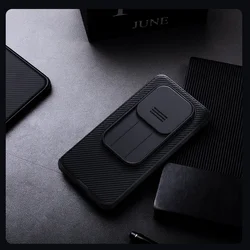 Telefontok Xiaomi Redmi Note 15 Pro 5G - Nillkin csúsztatható kameravédős fekete hátlap tok-7