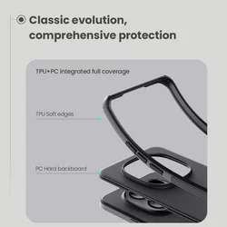 Telefontok Xiaomi Redmi Note 15 Pro+ Plus 5G - Nillkin Super Frosted - fekete hátlap tok-3