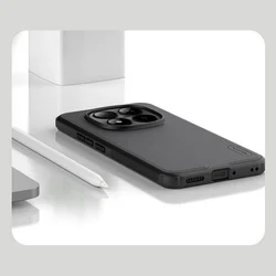 Telefontok Xiaomi Redmi Note 15 Pro 5G - Nillkin Super Frosted - fekete hátlap tok-5