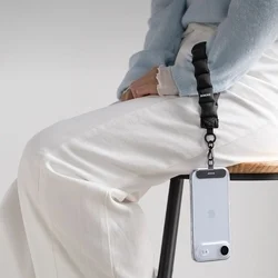 Telefontok: Ringke - univerzális tokba helyezhető csuklópánt - fekete-4