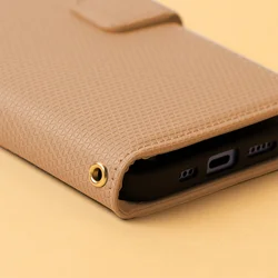 Telefontok Samsung Galaxy S26 Ultra - Smart Triangle - arany mágneses könyvtok-3