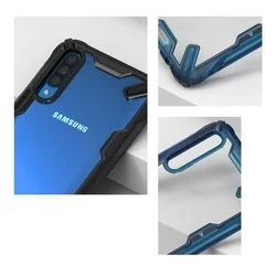Telefontok Samsung Galaxy A50 - Ringke Fusion X fekete ütésálló hátlap tok-3