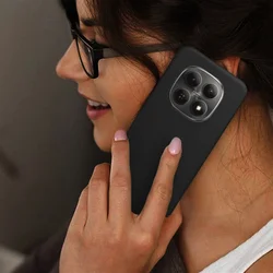 Telefontok Xiaomi Redmi Note 15 5G - fekete szilikon hátlap tok-3