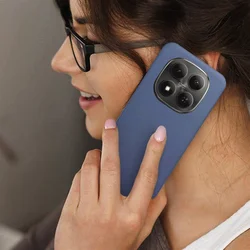 Telefontok Xiaomi Redmi Note 15 Pro 5G - kék szilikon hátlap tok-3