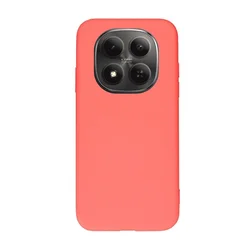 Telefontok Xiaomi Redmi Note 15 Pro+ 5G - korallpiros szilikon hátlap tok-1