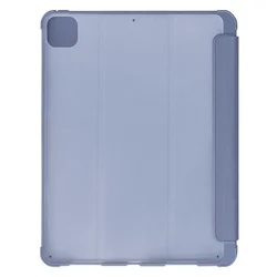 iPad mini 6 2021 tablettok - kék smart case, átlátszó hátlappal-4