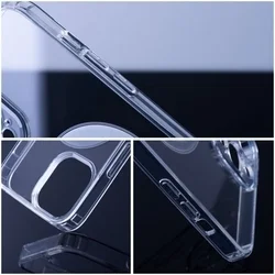 Telefontok Samsung Galaxy A37 5G - Clear Mag Cover - MagSafe kompatibilis átlátszó hátlap tok-1