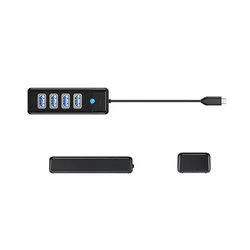 Orico PW4A-C3 HUB Adapter - USB-C / 4xUSB porttal-2