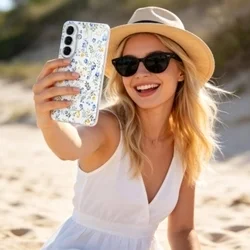 Telefontok Samsung Galaxy S26 - FLEXAIR tavaszi virág - mintás/átlátszó hátlap tok-3