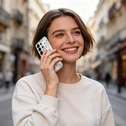 Telefontok Samsung Galaxy S26 Ultra - FLEXAIR tavaszi virág - mintás/átlátszó hátlap tok-3