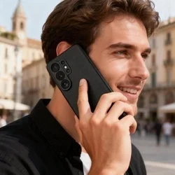 Telefontok Samsung Galaxy S26 Ultra - Tech-Protect Smart Wallet - fekete bőr könyvtok -4