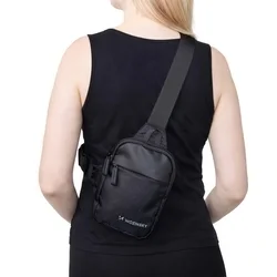 Wozinsky WMS-W1 - univerzális telefontartó válltáska - fekete, vízálló-5