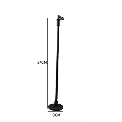 Kiegészítő tartozék: Univerzális sportkamera tartó fém állvány, fekete-1