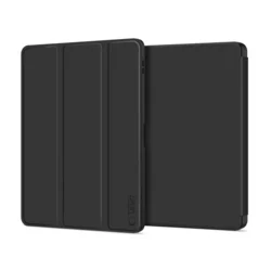 Tablettok XIAOMI PAD 8 / PAD 8 PRO (11,2 coll) - fekete smart case tablet tok, ceruza tartóval-1
