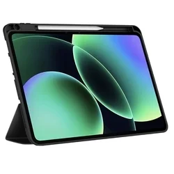 Tablettok XIAOMI PAD 8 / PAD 8 PRO (11,2 coll) - fekete smart case tablet tok, ceruza tartóval-10
