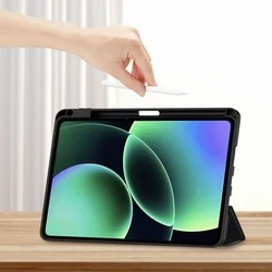 Tablettok XIAOMI PAD 7 / PAD 7 PRO (11,2 coll) - fekete smart case tablet tok, ceruza tartóval-3
