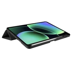 Tablettok XIAOMI PAD 7 / PAD 7 PRO (11,2 coll) - fekete smart case tablet tok, ceruza tartóval-5